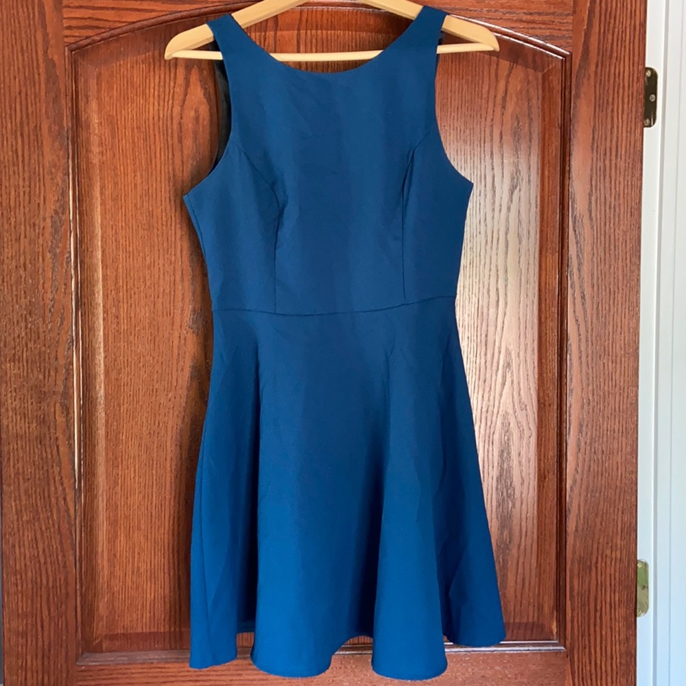 Nordstrom formal blue dress
